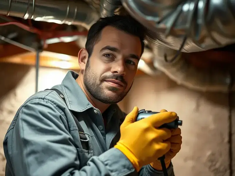 Ductwork repair and sealing in Leawood