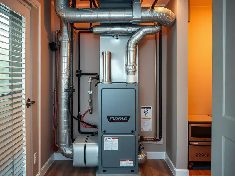 Complete furnace replacement in Olathe home