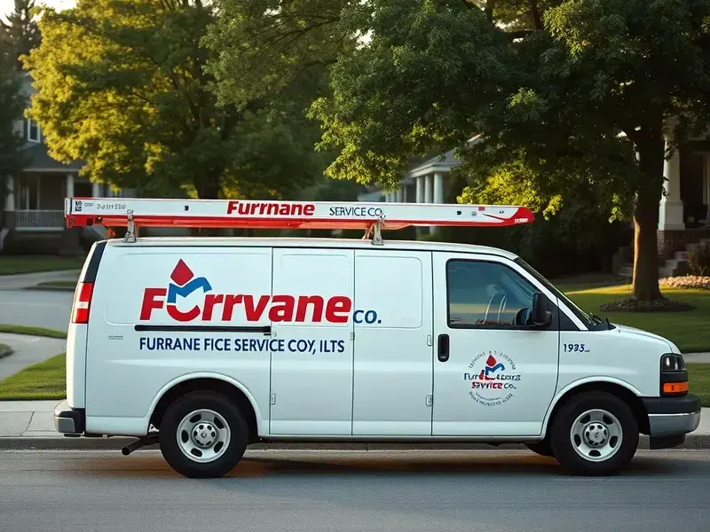 Furnace Service Co. service vehicle in Kansas City